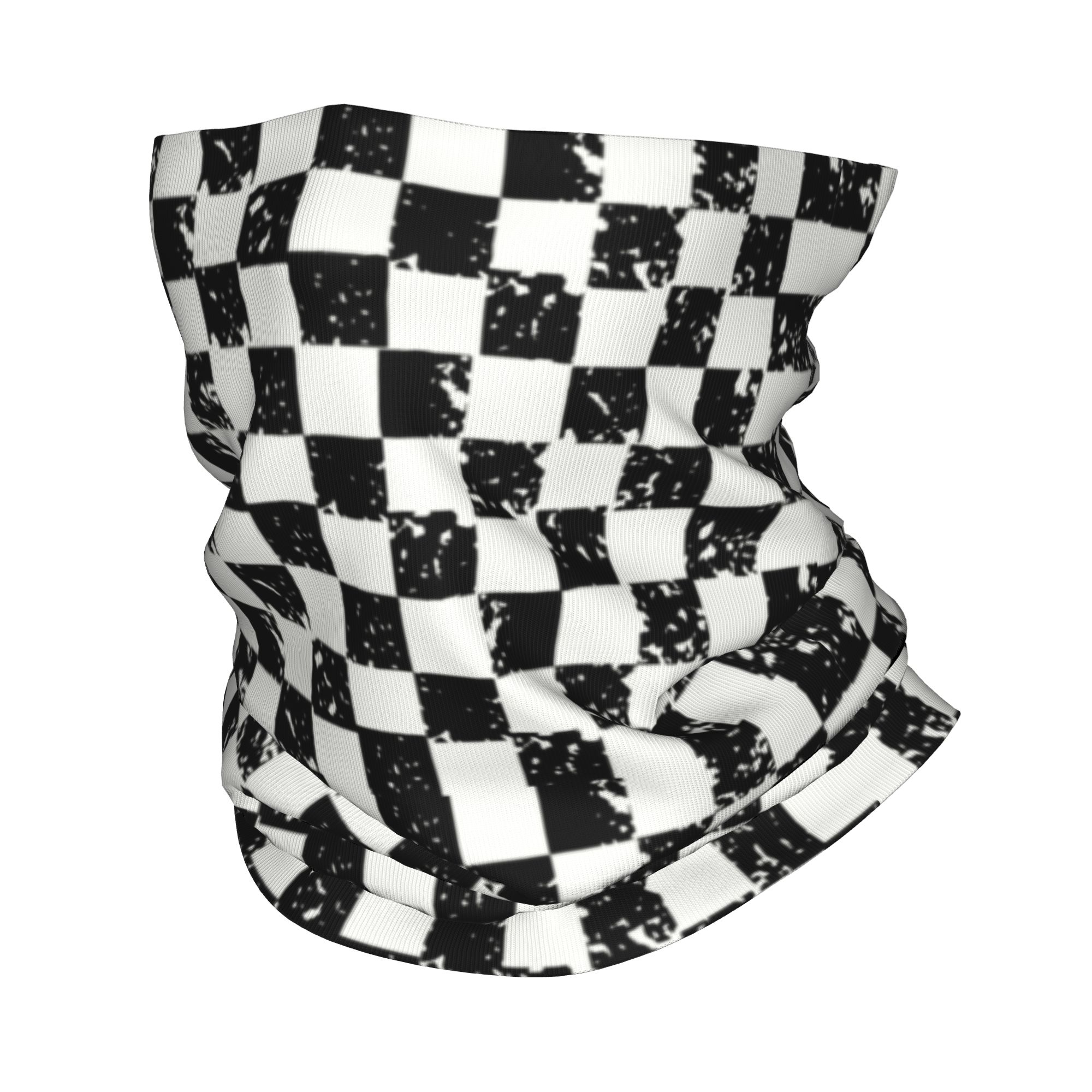 Özel Retro Damalı Bayrak Kış B - Neck Gaiter Fleece incelemesi ve fiyatı