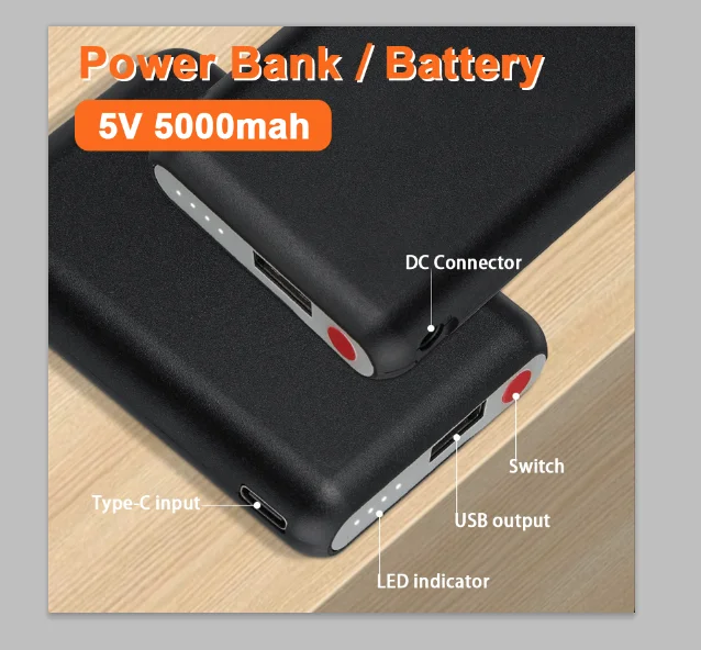 Güç Bankası 5V 5000mAh Isıtmal - Heated Vest Battery incelemesi ve fiyatı