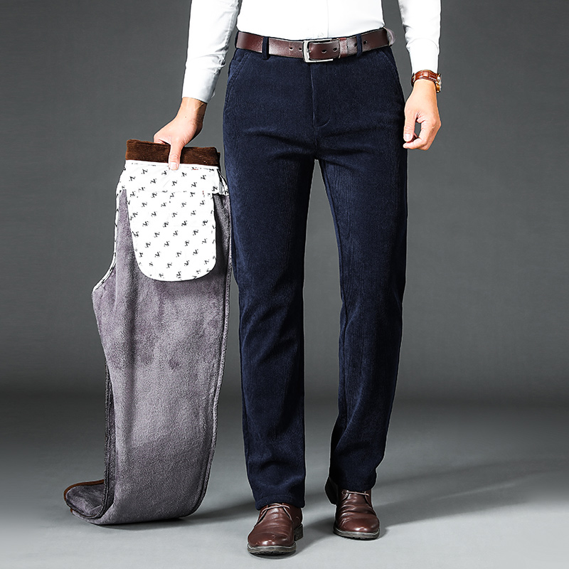 Kış erkek Polar Kadife Pantolo - Corduroy Pant Warm incelemesi ve fiyatı