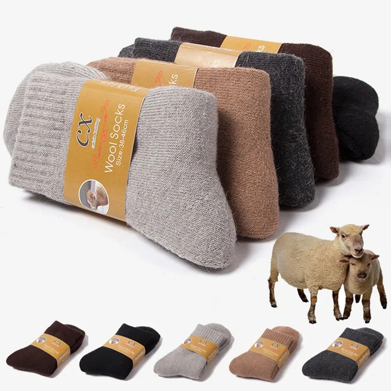1 çift Kış Sıcak Kadın Çorap M - Thermal Sock Wool incelemesi ve fiyatı
