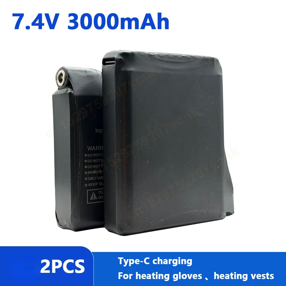 Isıtmalı Eldiven Pil 7.4V 3000 - Heated Vest Battery incelemesi ve fiyatı