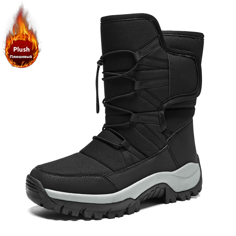 Erkek Sıcak Peluş Çift Kar Bot - Waterproof Winter Boot incelemesi ve fiyatı