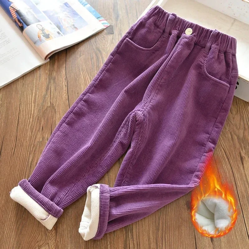 Kızlar Kadife Pantolon Kış Sıc - Corduroy Pant Warm incelemesi ve fiyatı