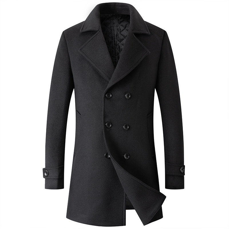 Kruvaze Ceket Erkekler Peacoat - Wool Coat Peacoat incelemesi ve fiyatı