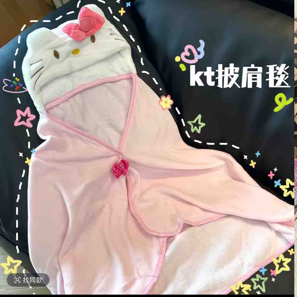 Sevimli Hellokitty Pelerin Şal - Shawl Wrap Winter incelemesi ve fiyatı
