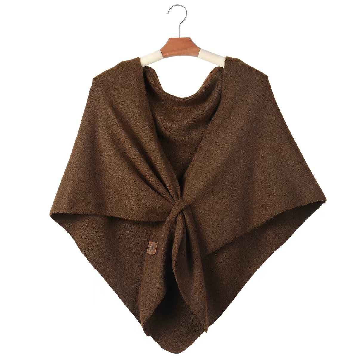 Sade Düz Renk Örme Üçgen Şal,  - Shawl Wrap Winter incelemesi ve fiyatı