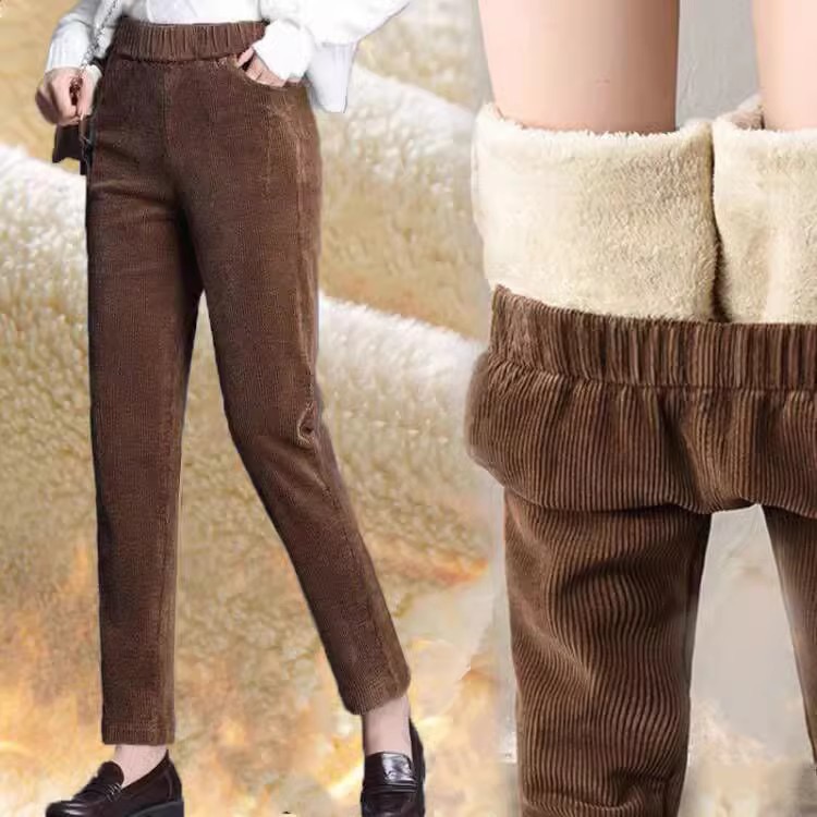 1 adet Kadın Sonbahar Kış Pelu - Corduroy Pant Warm incelemesi ve fiyatı