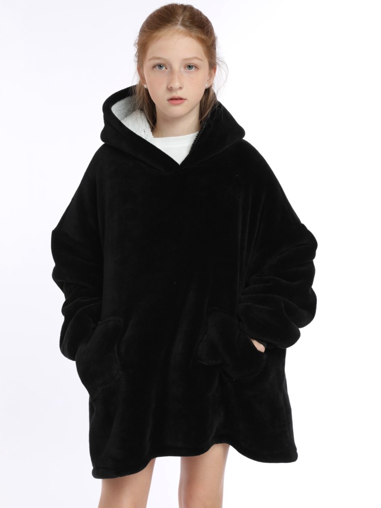 Kış Sherpa battaniye gençler H - Sherpa Hoodie Fleece incelemesi ve fiyatı