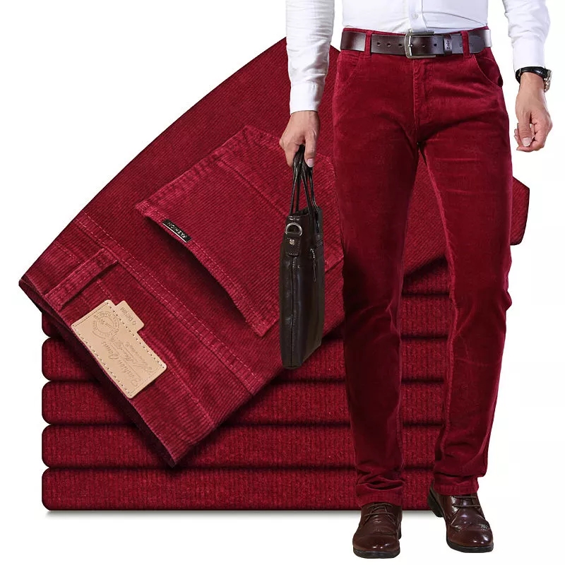 Sonbahar kış erkek kalın sıcak - Corduroy Pant Warm incelemesi ve fiyatı