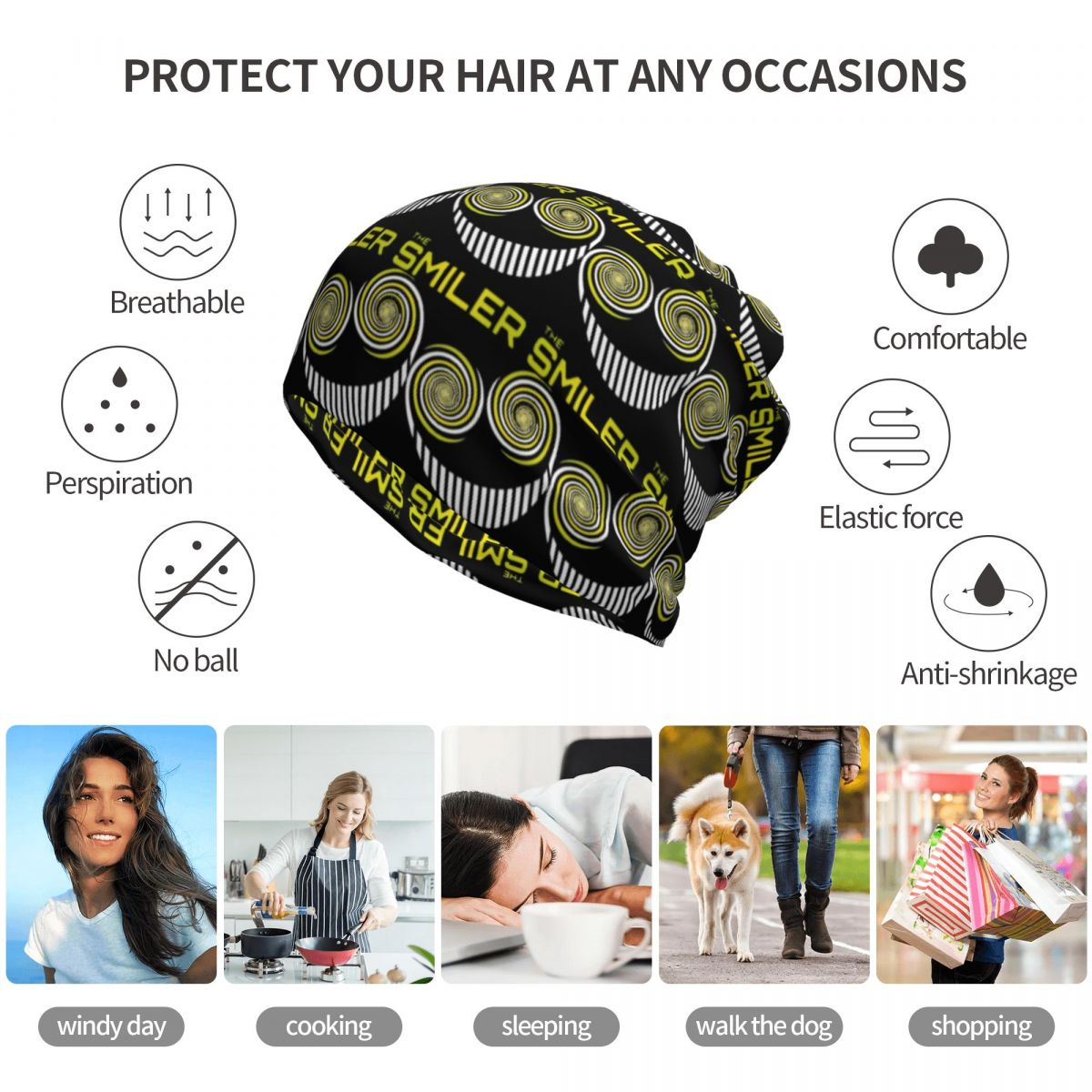 The Smiler Alton Towers Merch  - Knit Beanie Hat Warm incelemesi ve fiyatı